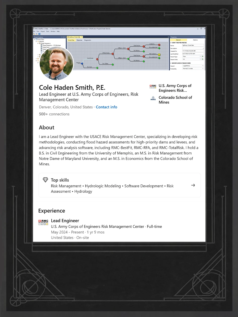 Senior Engineer LinkedIn Portfolio