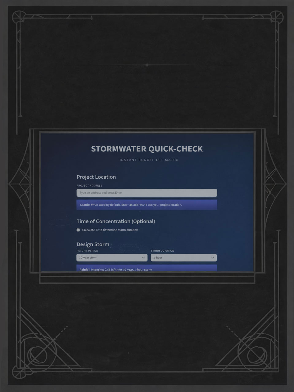 Stormwater Quick Check